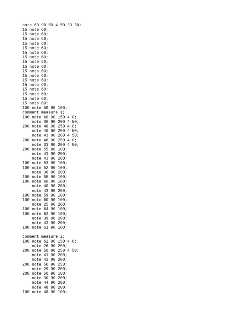 Qlist Sampler | PDF