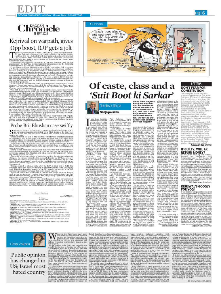 All English Editorials 13 - 05 | PDF | Narendra Modi | Bharatiya Janata ...