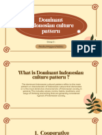 Group 3 Dominant Indonesia Culture Pattern