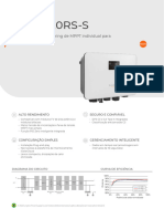 Datasheet Inversor Fabricante Sungrow Modelo SG RS 2000-3000