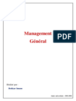 Management Général Résumé S2