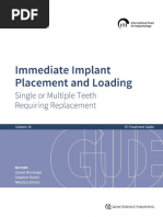 ITI Treatment Guide, Volume 14 Immediate Implant Placement and