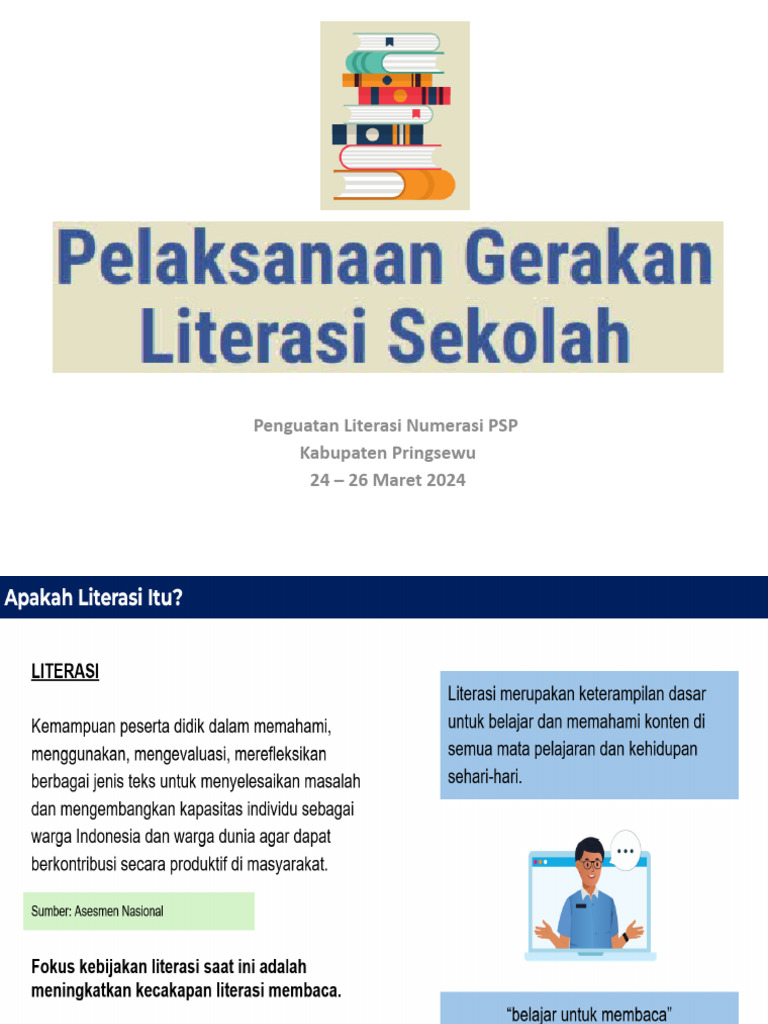 Program Gerakan Literasi Sekolah | PDF