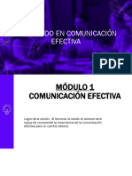 COMUNICACION EFECTIVA SESION 1