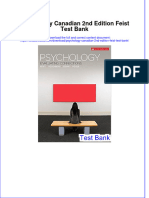 Full Psychology Canadian 2Nd Edition Feist Test Bank Online PDF All Chapter