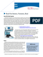 Blood-Flow Detectors Flowmeters, Blood