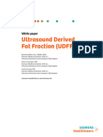 Ultrasound Derived Fat Fraction 