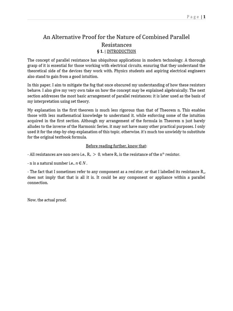 parallel-resistance-proof-pdf-mathematical-proof-theory