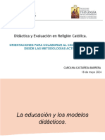 Clase 1 Didáctica de La Educación Religiosa 18 de Mayo 2024