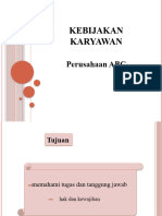 Kebijakan Karyawan Yuli