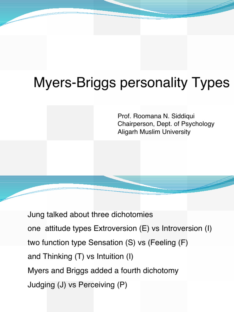 Personality - 3-1 | PDF | Personality Type | Extraversion And Introversion