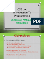 2.arithmetic Calculation