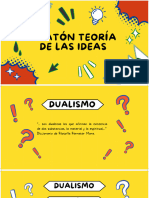 PLATÓN TEORÍA DE LAS IDEAS