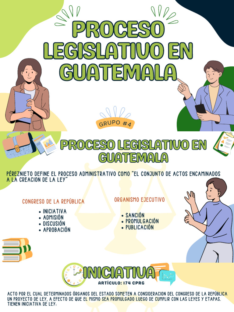 Proceso Legislativo en Guatemala | PDF | Gobierno | Gobernancia