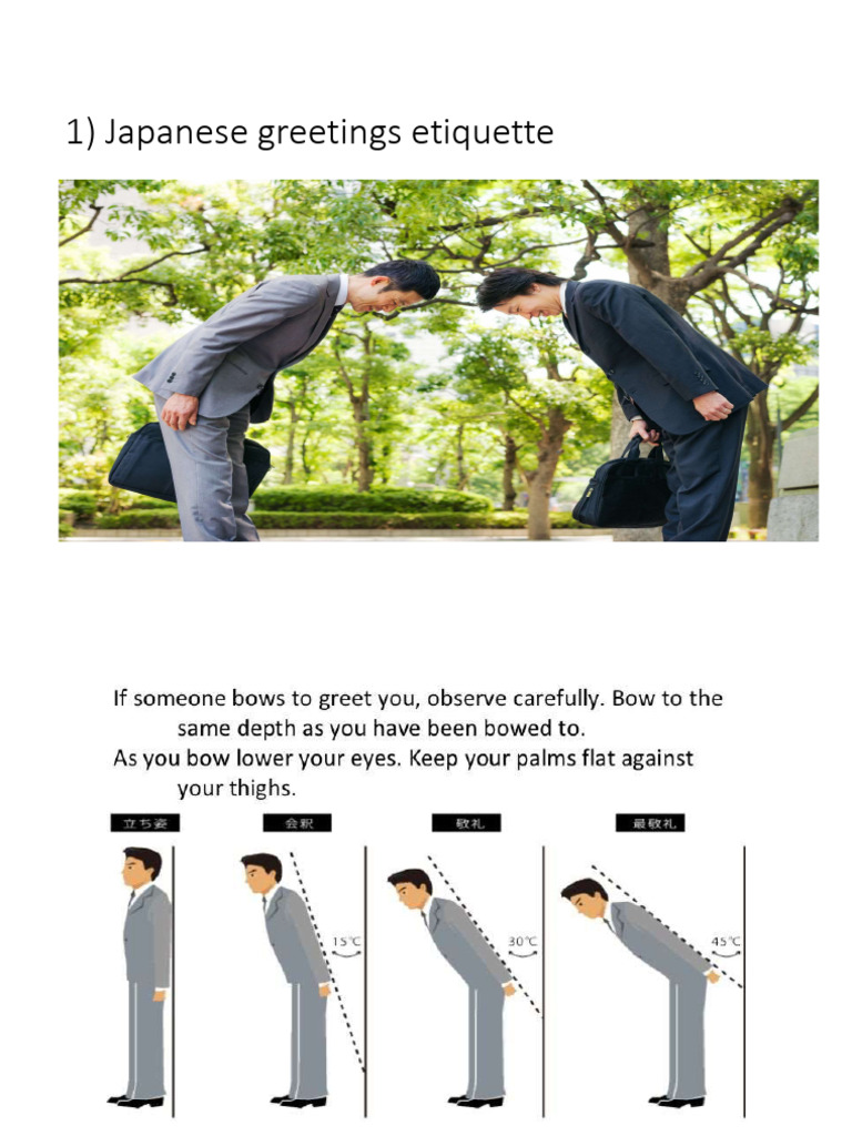 Japanese Business Etiquette Essentials | PDF | Human Communication ...