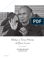 Thich Nhat Hanh - Make A True Home of Your Love