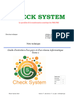 Guide D'entretien D'un Parc Et D'un Réseau Informatique Tome 1