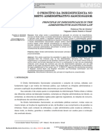 (2023, O Princípio Da Insignificância No Direito Administrtivo Sancionador) OLIVEIRA, R. F. DE - SOUZA, T. L. S. E.