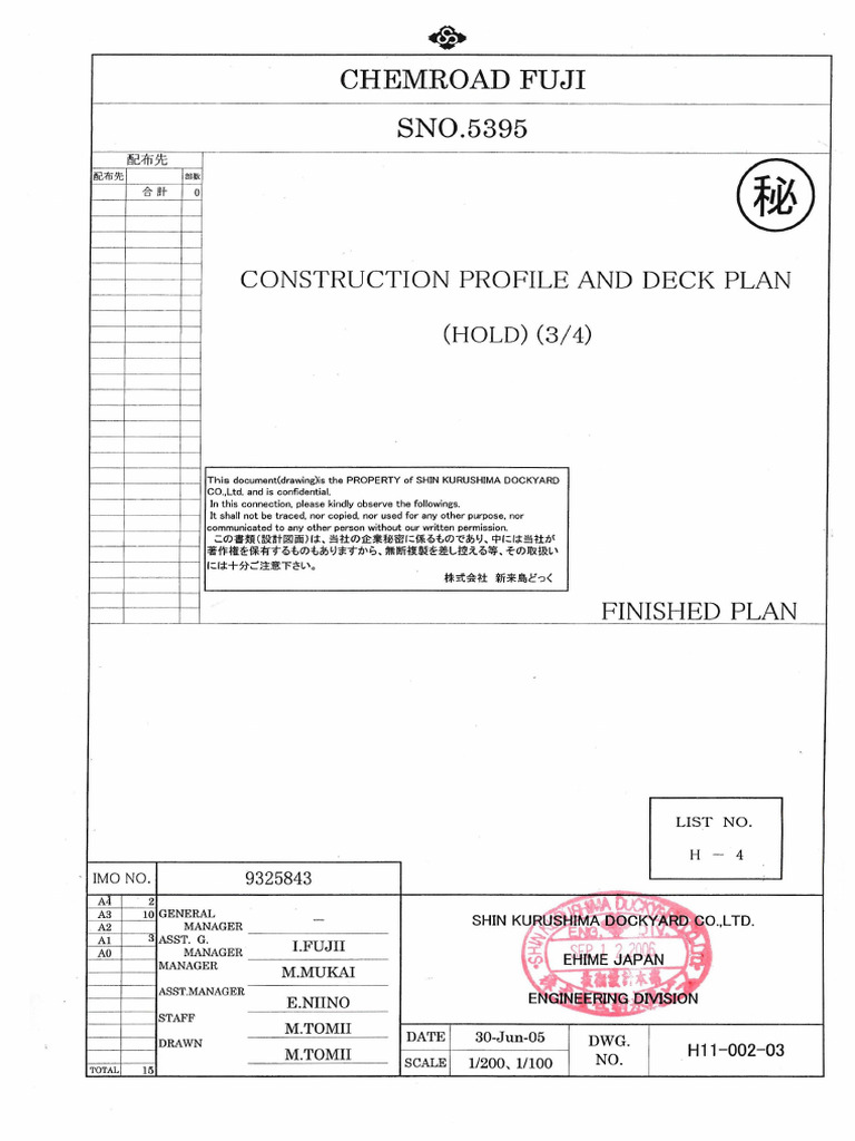 Chemroad Fuji Construction Profile | PDF