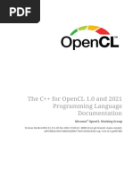 CXX For OpenCL