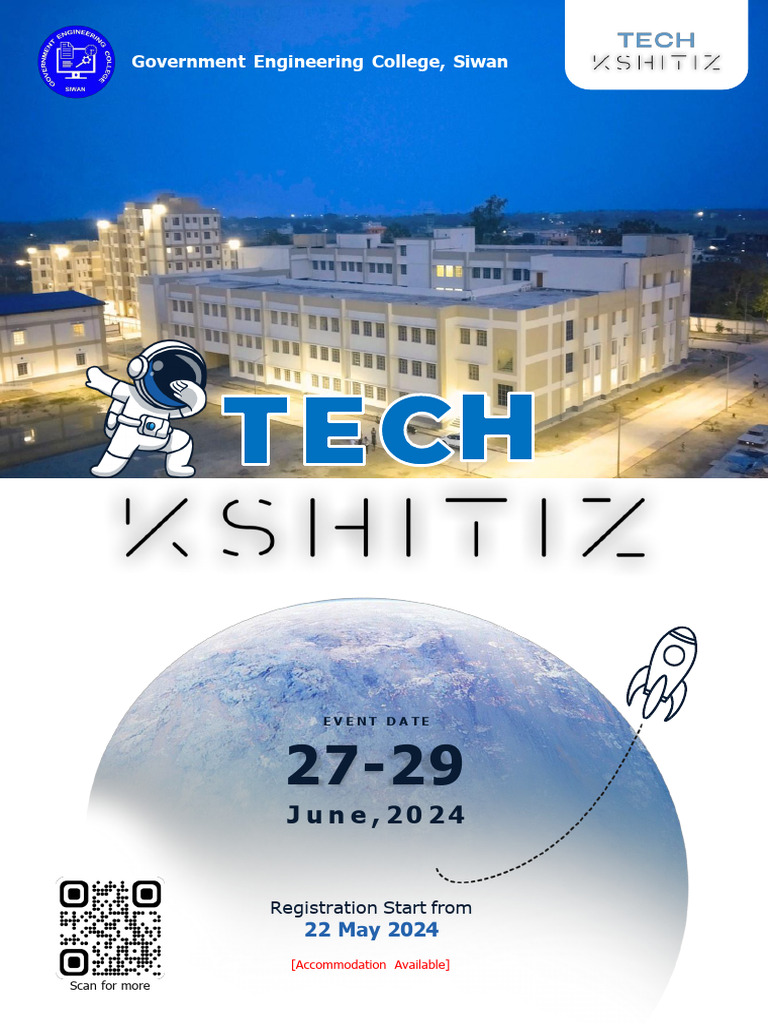 TechKshitiz Events at GEC Siwan 2024 | PDF | Cognition | Engineering