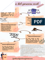 Infografía de Las Etapas Del Proceso Civil