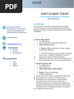 ANKIT TIWARI CV