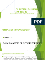 Introduction To Entrepreneurship