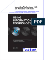 Full Using Information Technology 10Th Edition Williams Test Bank Online PDF All Chapter