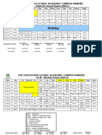 First Bi Monthly Exams Date Sheet 2024-25