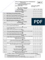 MR-21 B.tech. III Sem - ModelQuestionPaper-FDS