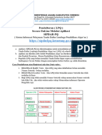 Cara Pendaftaran LPQ Aplikasi SIPDAR-PQ