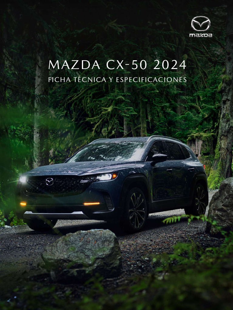 Ficha Tecnica Mazda CX 50 Signature 2024 v01 Descargar gratis PDF