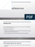 Deflexiones en Vigas, Diseño Estructural.