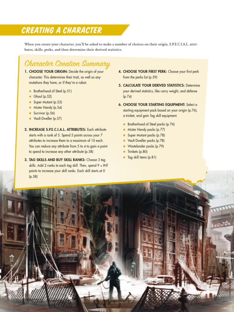 Fallout 2d20 Origin Compilation | PDF
