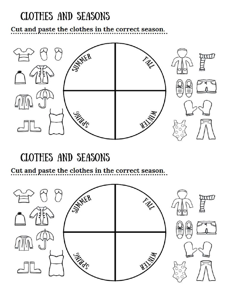 Clothes and Season | PDF