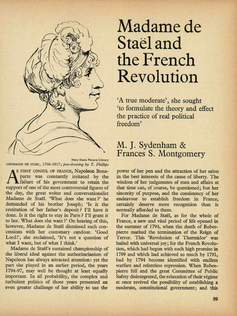 ST Ä El and French Revolution | PDF | French Revolution | Reign Of Terror