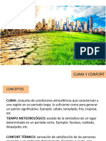 Clima y Confort