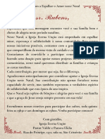 Vermelho e Marrom Papel Vintage Carta Do Papai Noel