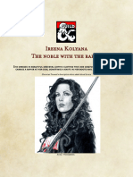 Ireena Kolyana The Noble With The Rapier