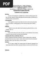 Epidemiology Exam Questions and Answers | PDF | Transmission (Medicine ...