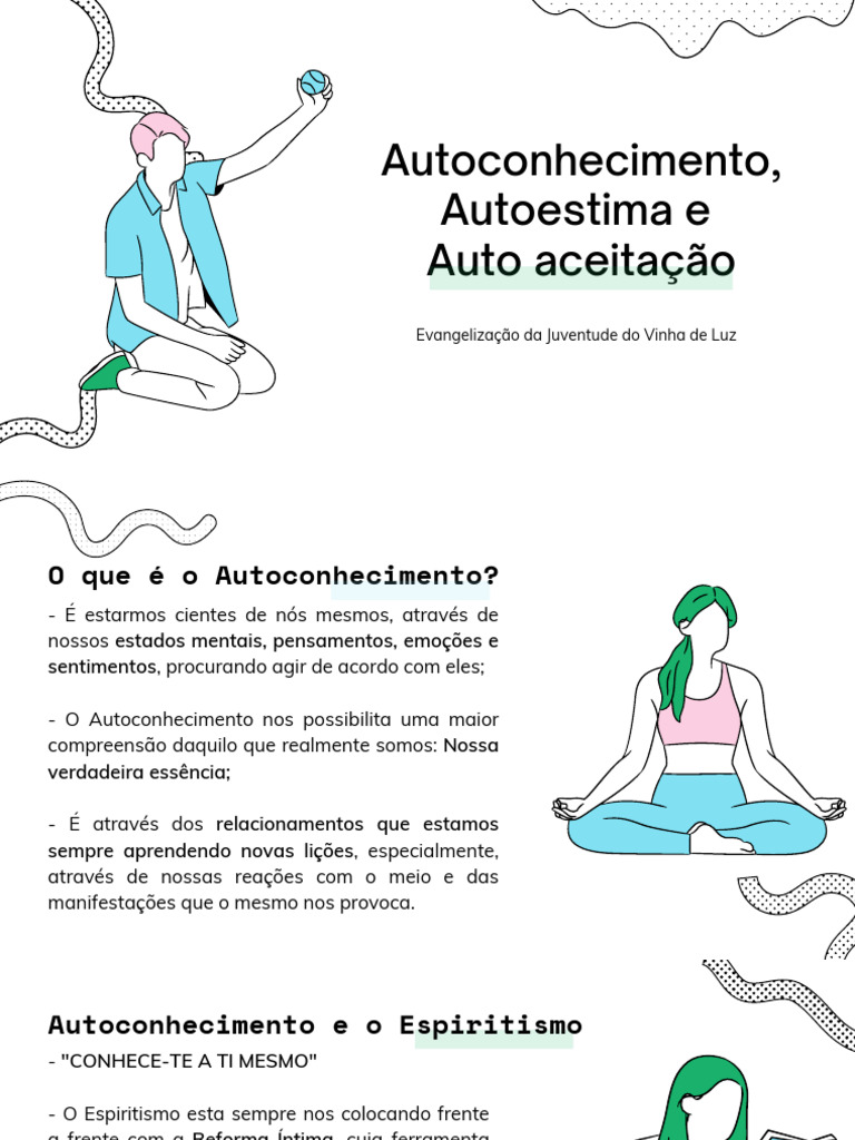 Autoconhecimento e Autoestima na Juventude | PDF | Autoestima ...