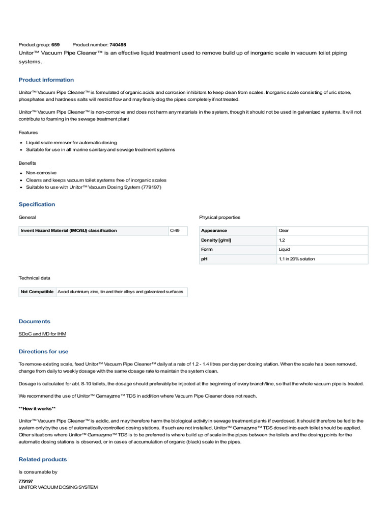 Vacuum Pipe Cleaner 25 LTR PDF Corrosion Sewage Treatment