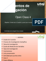 4 Open_class  Fundamentos de Investigacion