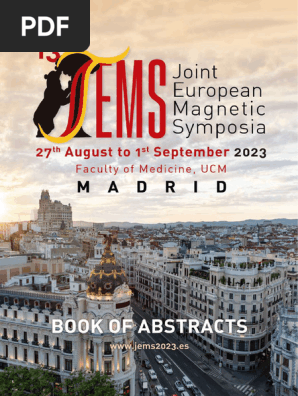 JEMS2023 Book of Abstracts Compressed | PDF | Quantum Computing