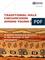 Traditional Male Circumcision Among Young People: A Public Health Perspective in The Context of HIV Prevention
