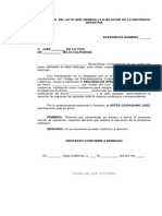 Apelación Del Auto Que Ordena La Ejecución de La Sentencia Definitiva