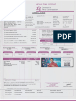 Your Adani Gas Consumption Bil