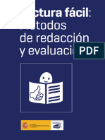 Lectura Fácil Métodos de Redacción y Evaluación