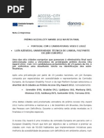 Prémio Access City